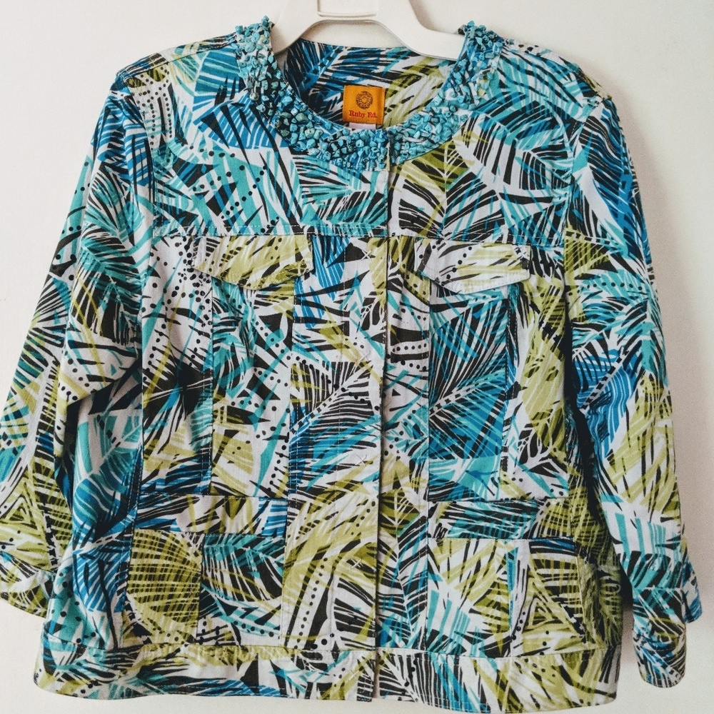 Ruby Road beaded jacket size 16